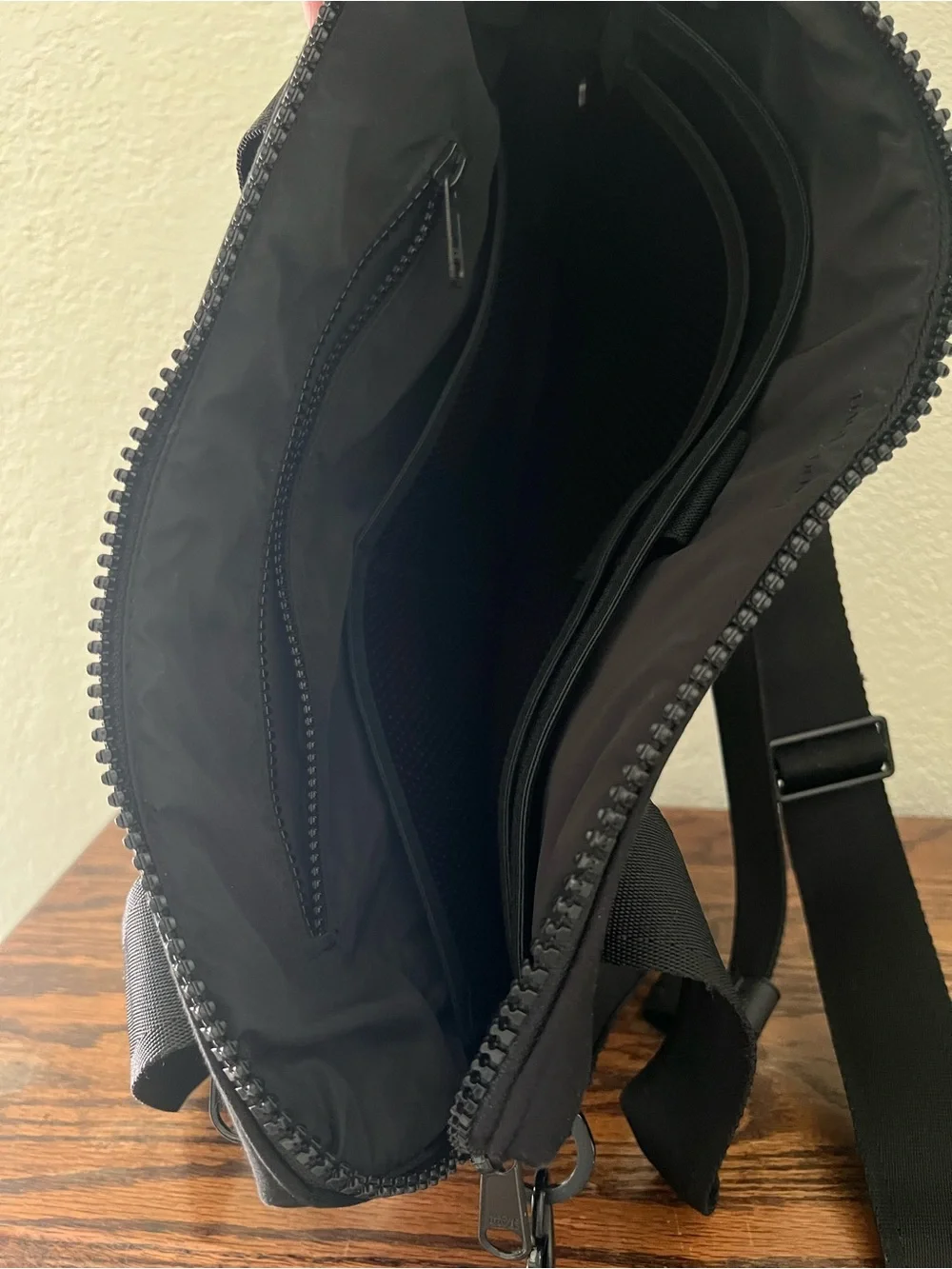 Dagne Dover Black Large Ryan Neoprene Laptop Tote